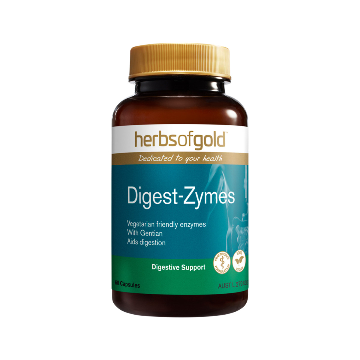 HERBS OF GOLD - Digest-Zymes 60vc