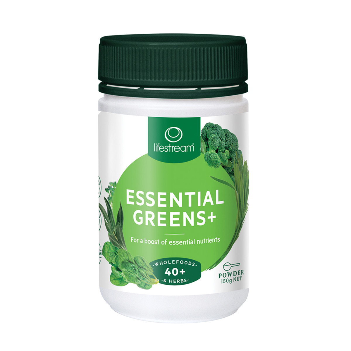 LIFESTREAM - Essential Greens+ 150g Powder