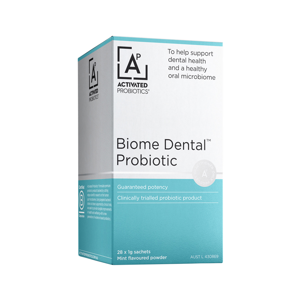 ACTIVATED PROBIOTICS  - Biome Dental Probiotic Mint Sachets