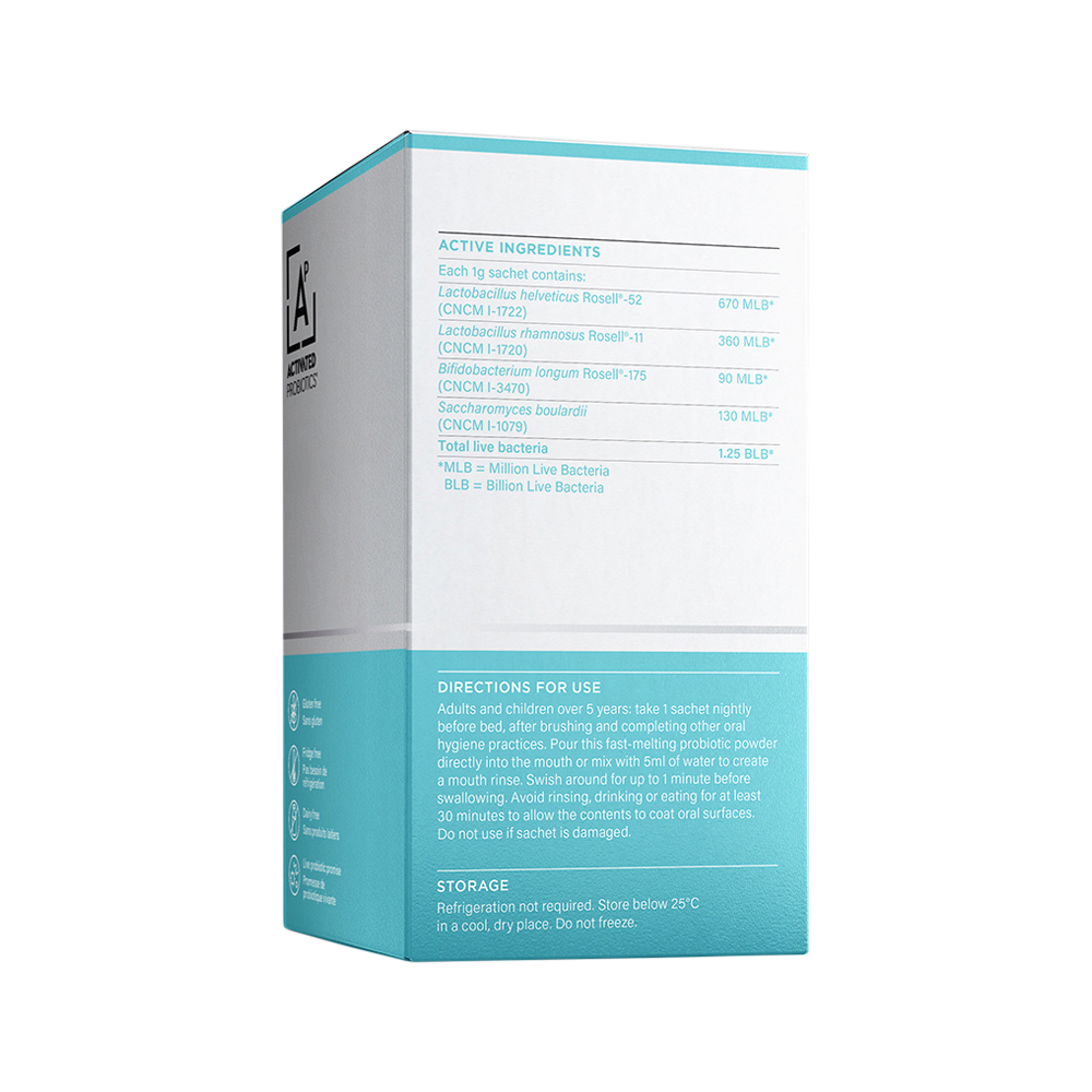 ACTIVATED PROBIOTICS  - Biome Dental Probiotic Mint Sachets