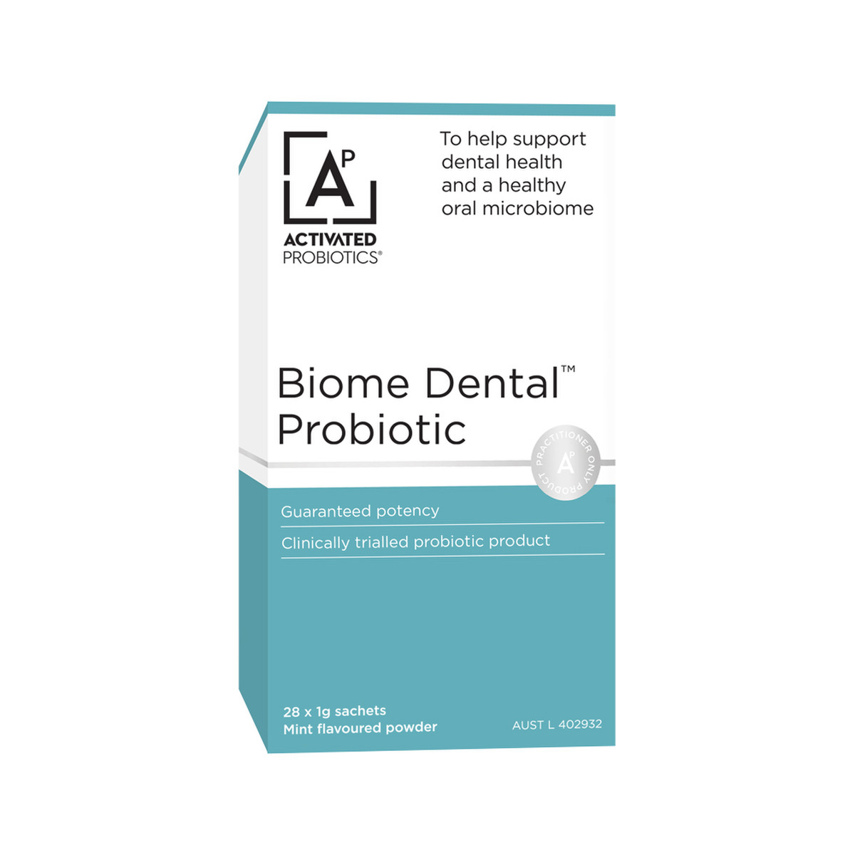 ACTIVATED PROBIOTICS  - Biome Dental Probiotic Mint Sachets
