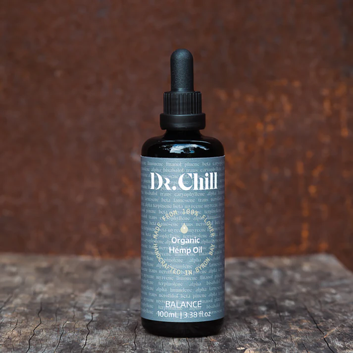 DR CHILL - BALANCE - Organic Hemp Oil - Full-Spectrum 100ml