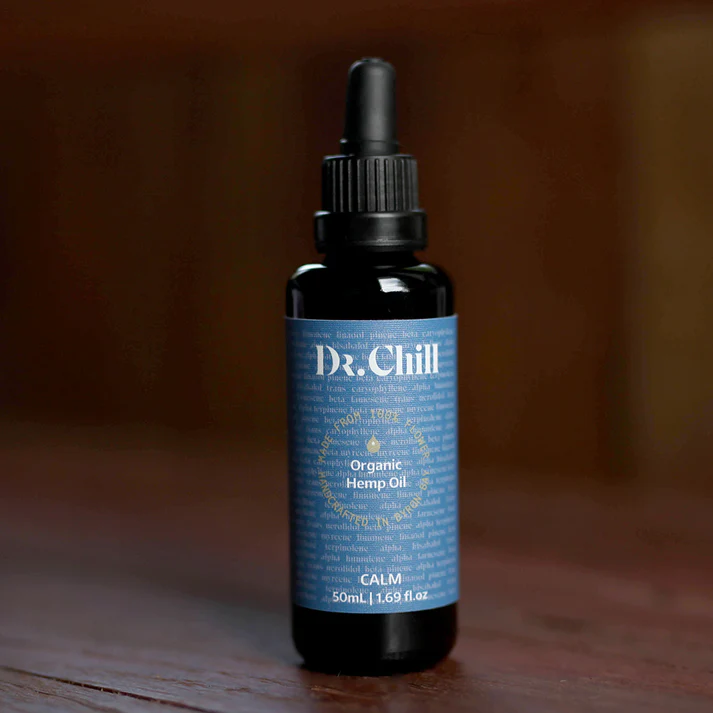 DR CHILL - CALM - Organic Hemp Oil - Full-Spectrum 50ml