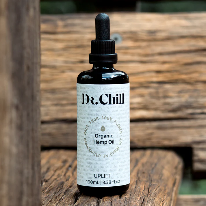 DR CHILL - UPLIFT - Organic Hemp Oil - Full-Spectrum 100ml