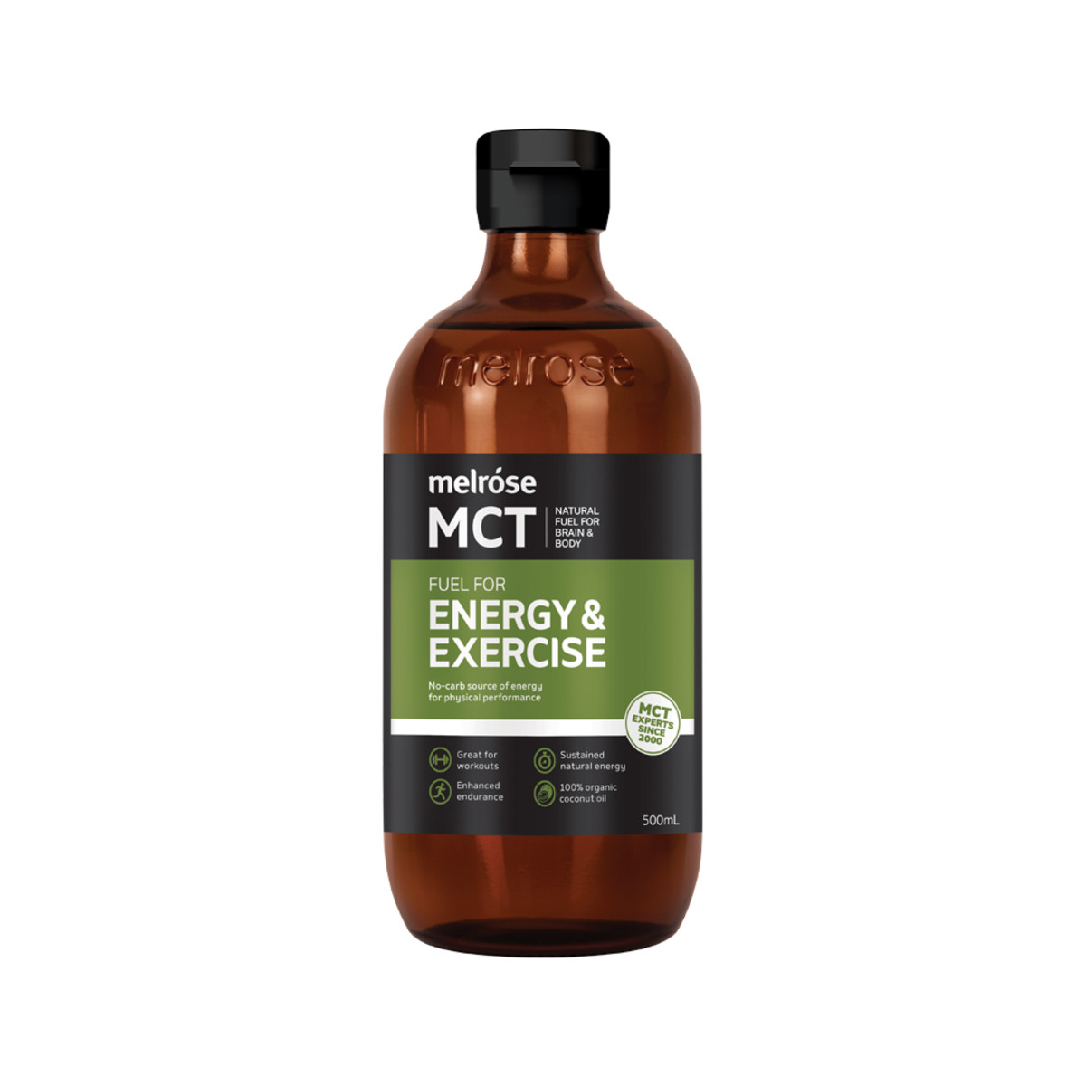 MELROSE - MCT Oil Fuel For Energy & Exercise 500ml