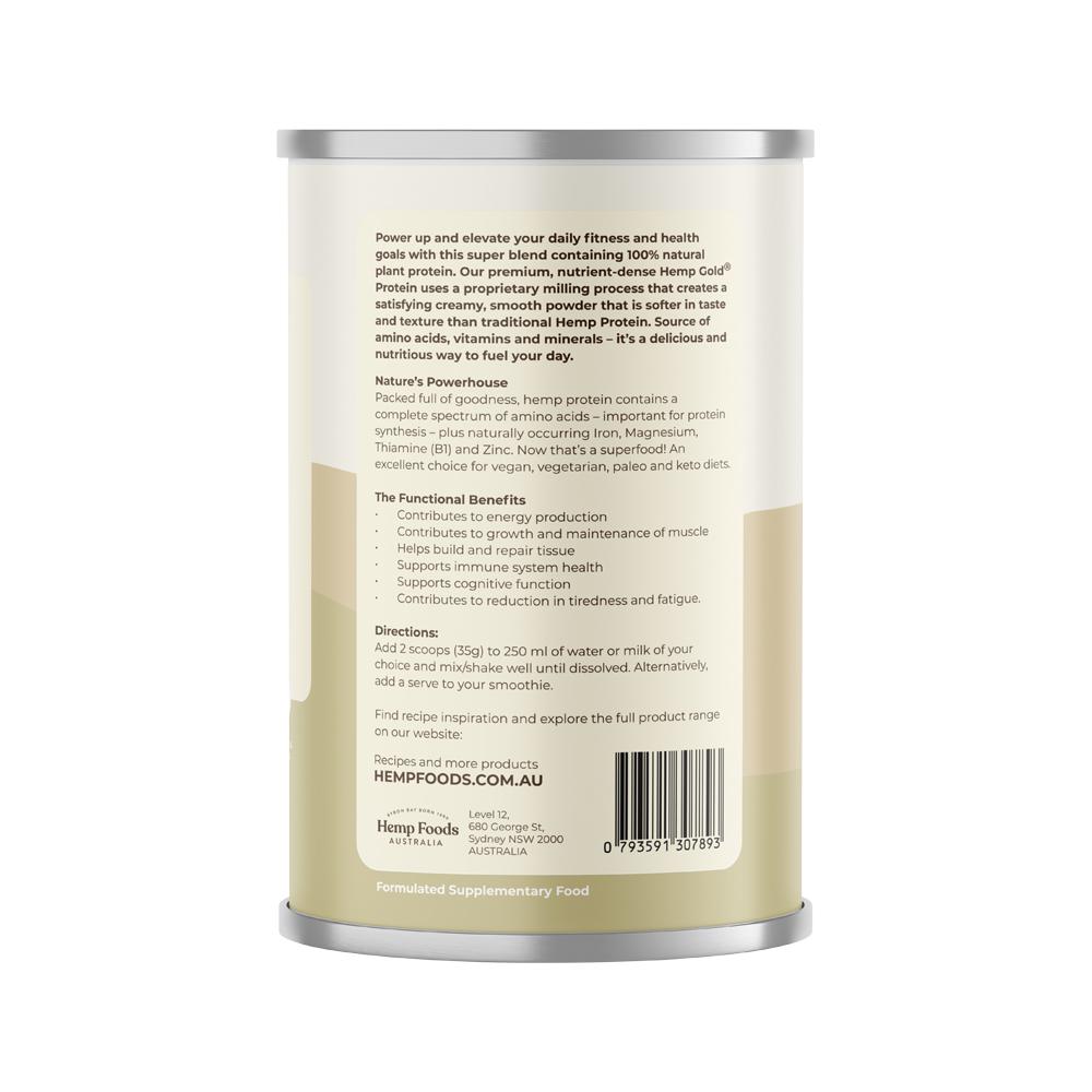 HEMP FOODS AUSTRALIA - Organic Hemp Protein Shake Natural 420g