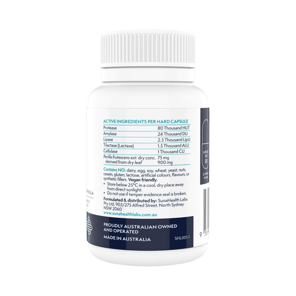SUNAHEALTH LABS - Digestive Enzymes Plus 60c