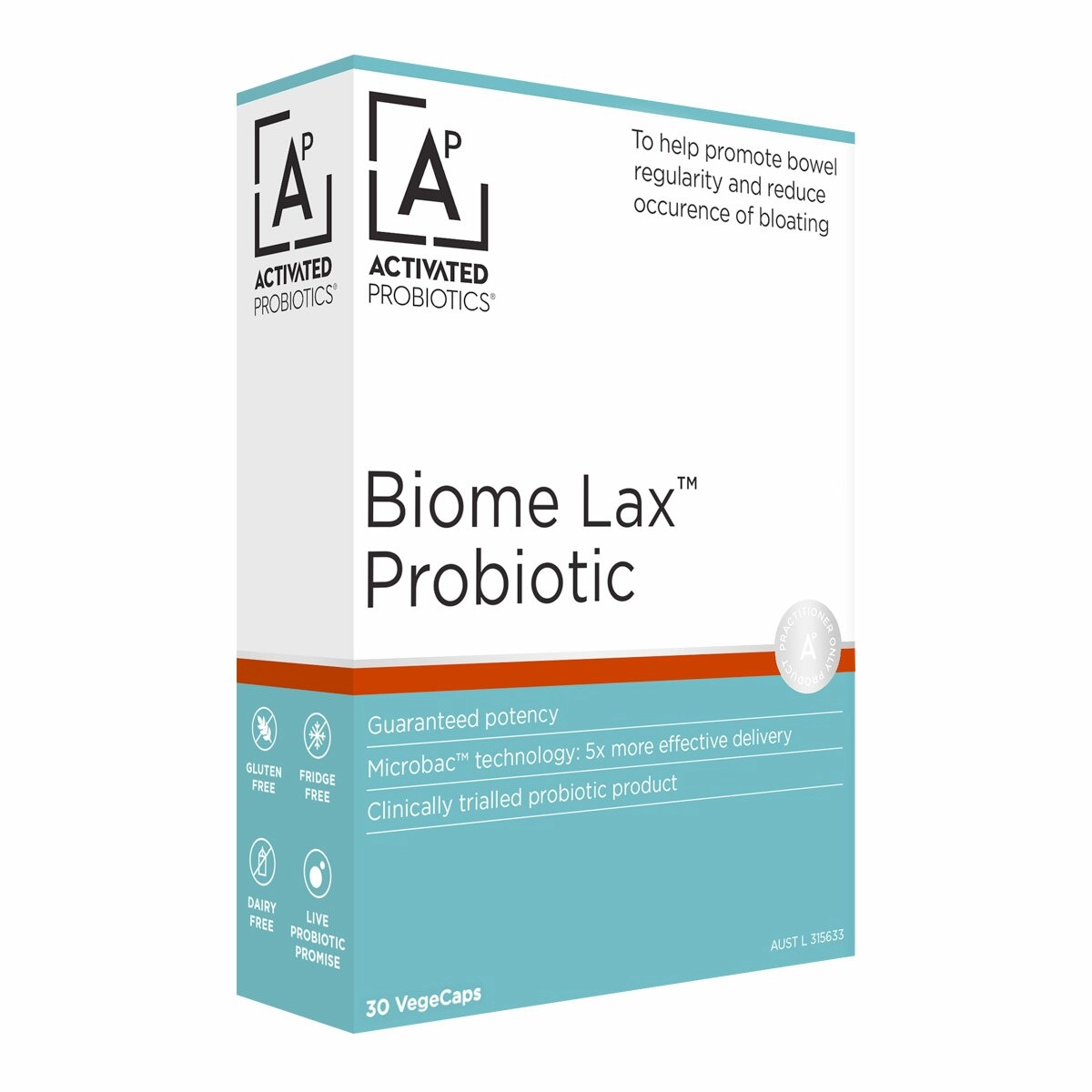 ACTIVATED PROBIOTICS - Biome Lax 30c
