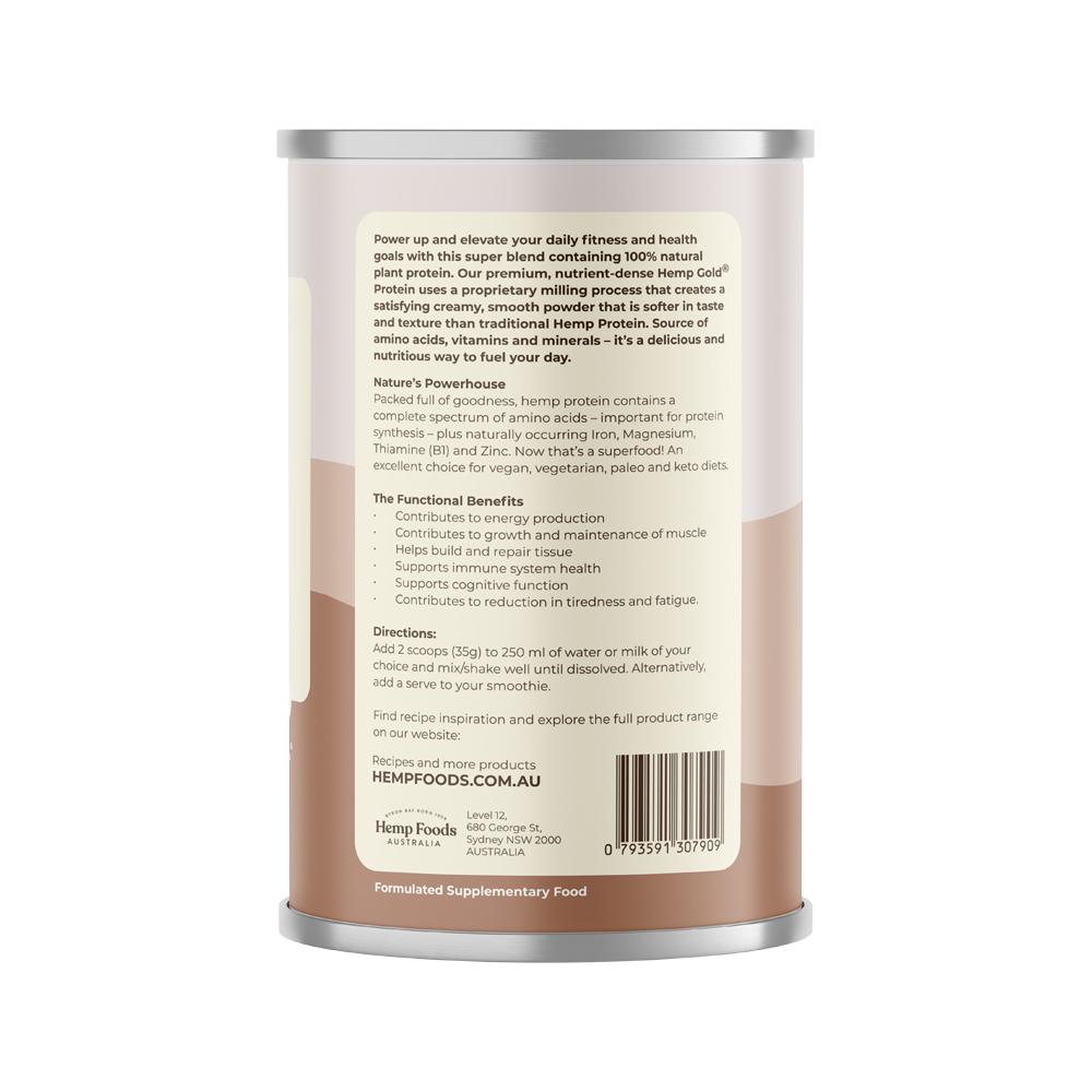 HEMP FOODS AUSTRALIA - Organic Hemp Protein Shake Chocolate 420g