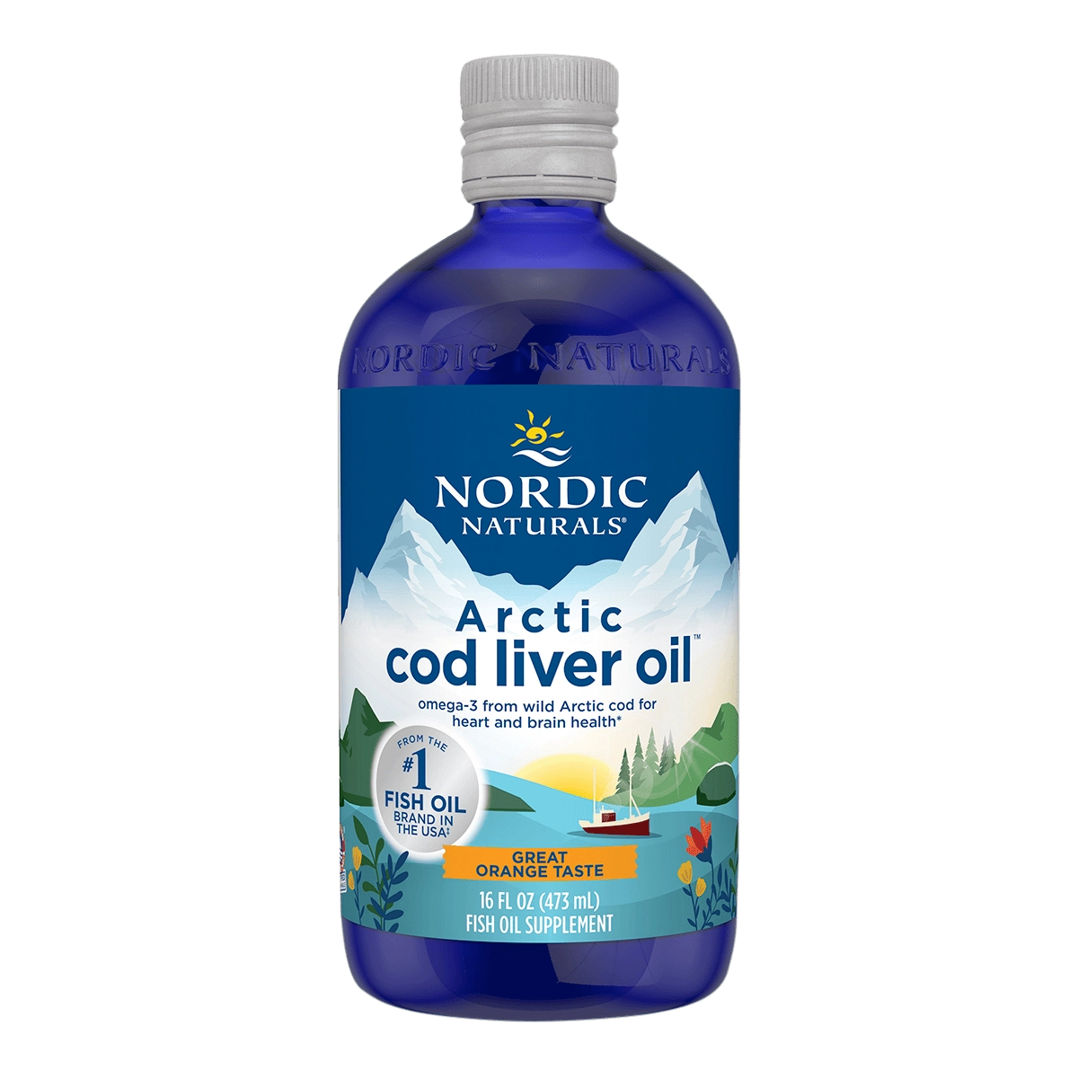 NORDIC NATURALS - Arctic Cod Liver Oil 473ml Orange