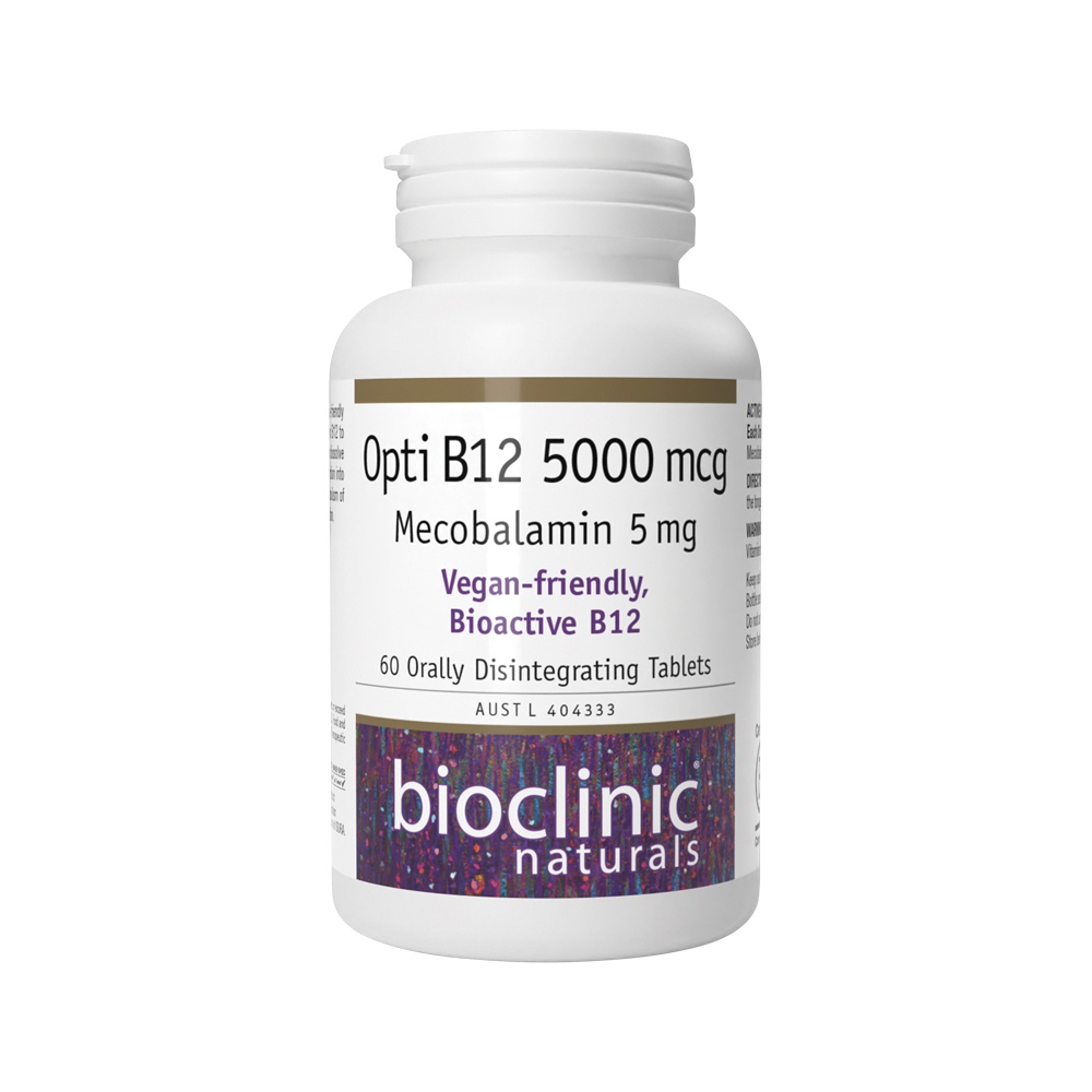 BIOCLINICA NATURALS - Opti B12 5000mcg 60c