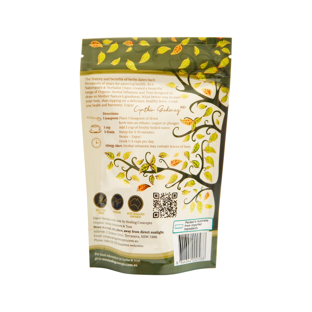 HEALING CONCEPTS TEAS - Organic Dandelion Root Roasted 50g