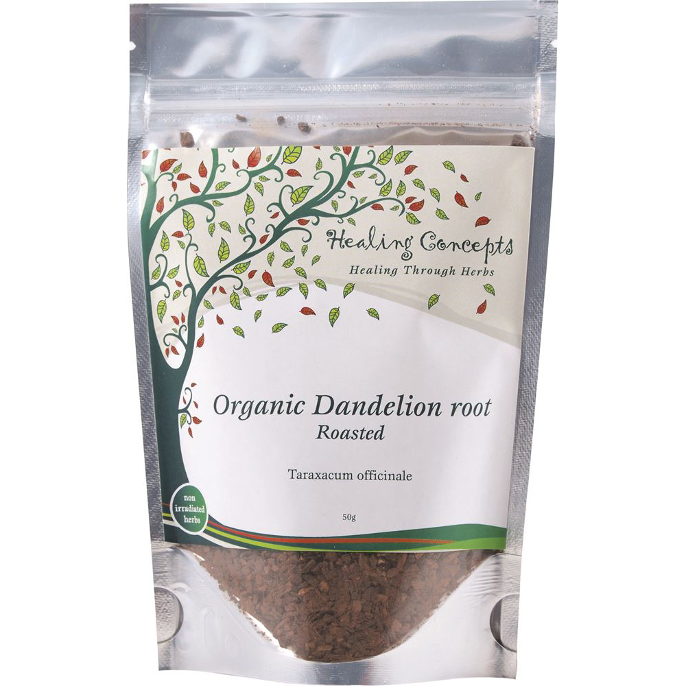 HEALING CONCEPTS TEAS - Organic Dandelion Root Roasted 50g