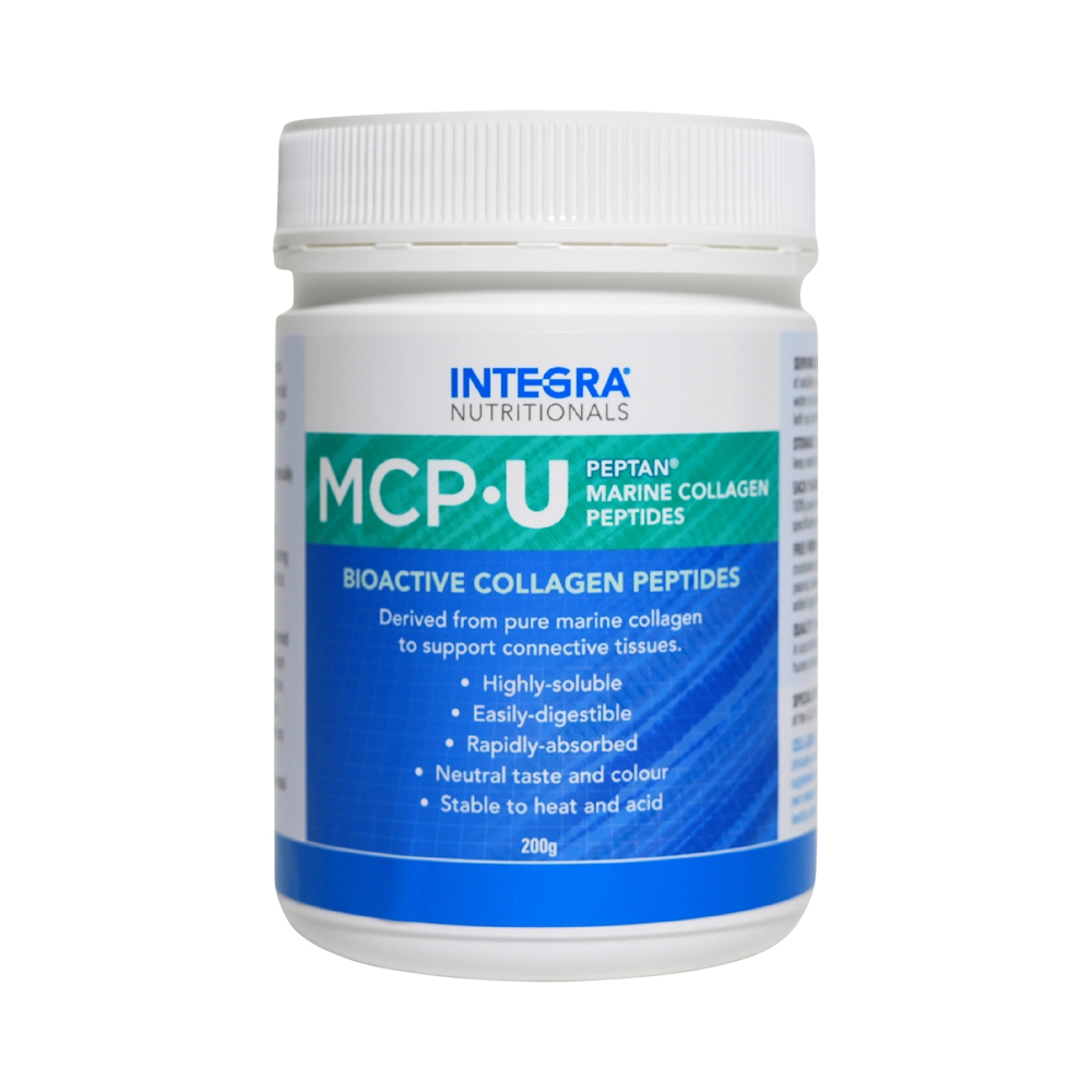 INTEGRA NUTRITIONALS - MCP-U PEPTAN MARINE COLLAGEN PEPTIDES 200g