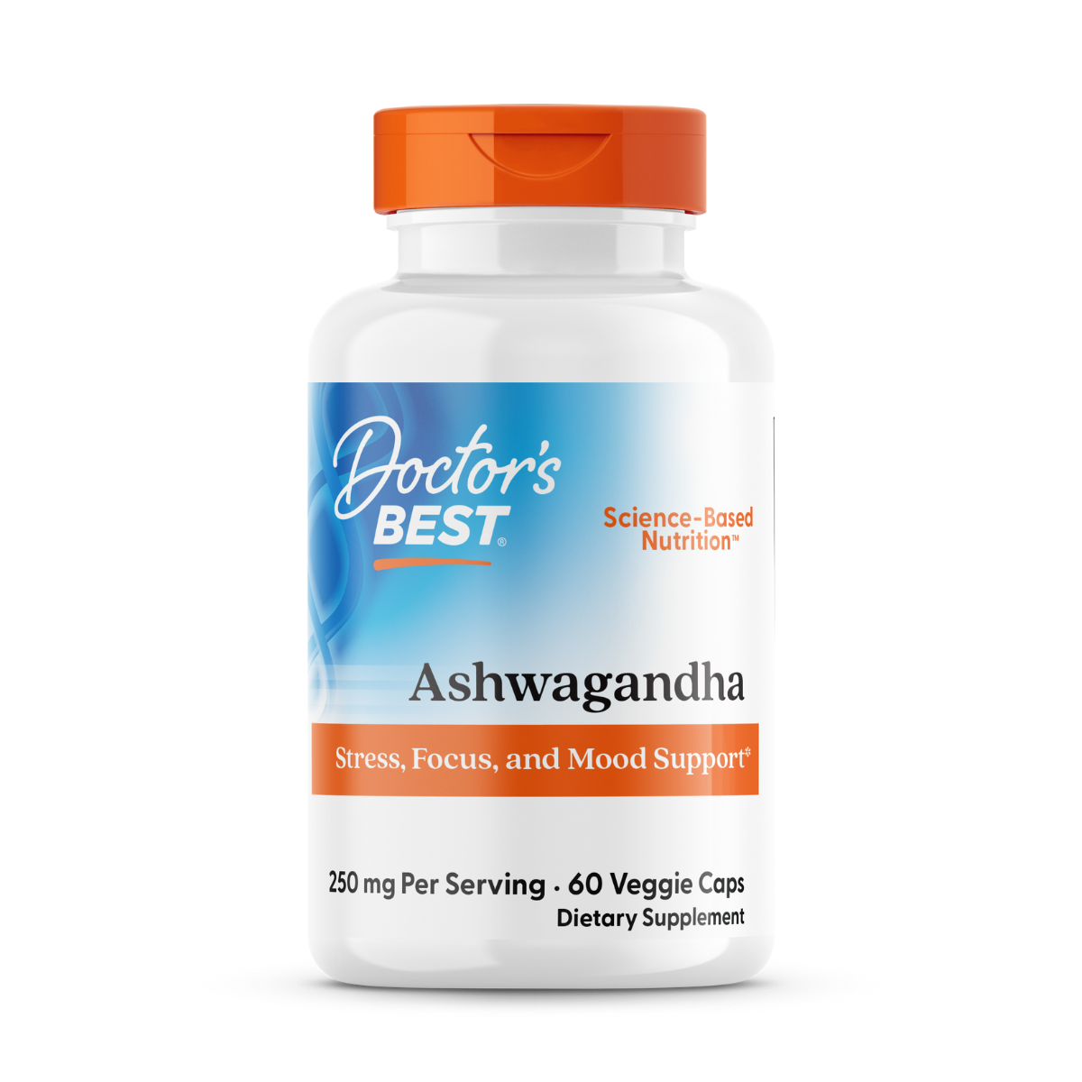 Doctor's Best - Ashwagandha with Sensoril® (125mg) 60vc