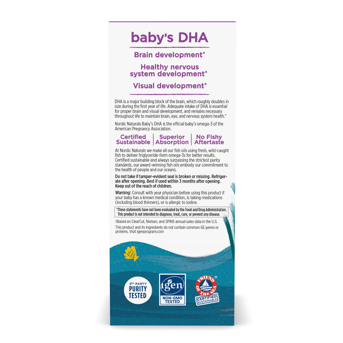 Nordic Naturals - Baby's DHA - Unflavoured 60ml