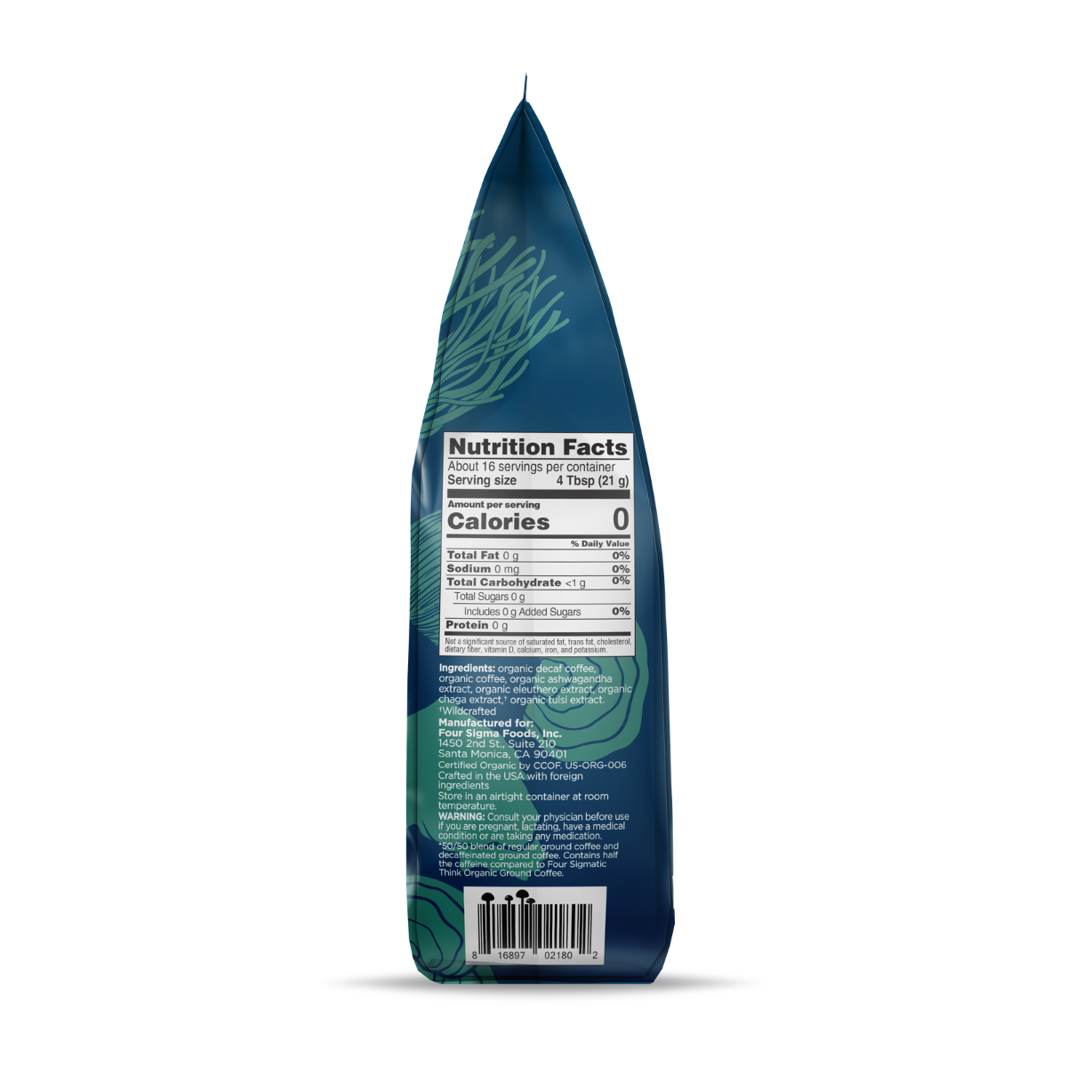 Four Sigmatic - Balance Organic Half Caf Coffee (Ground) 283g