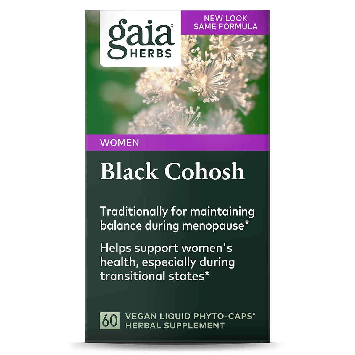 Gaia Herbs - Black Cohosh 60vc