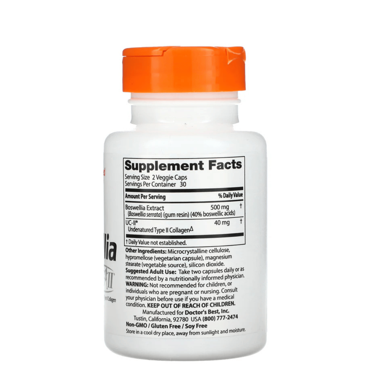 Doctor's Best - Boswellia with UCII® 60c