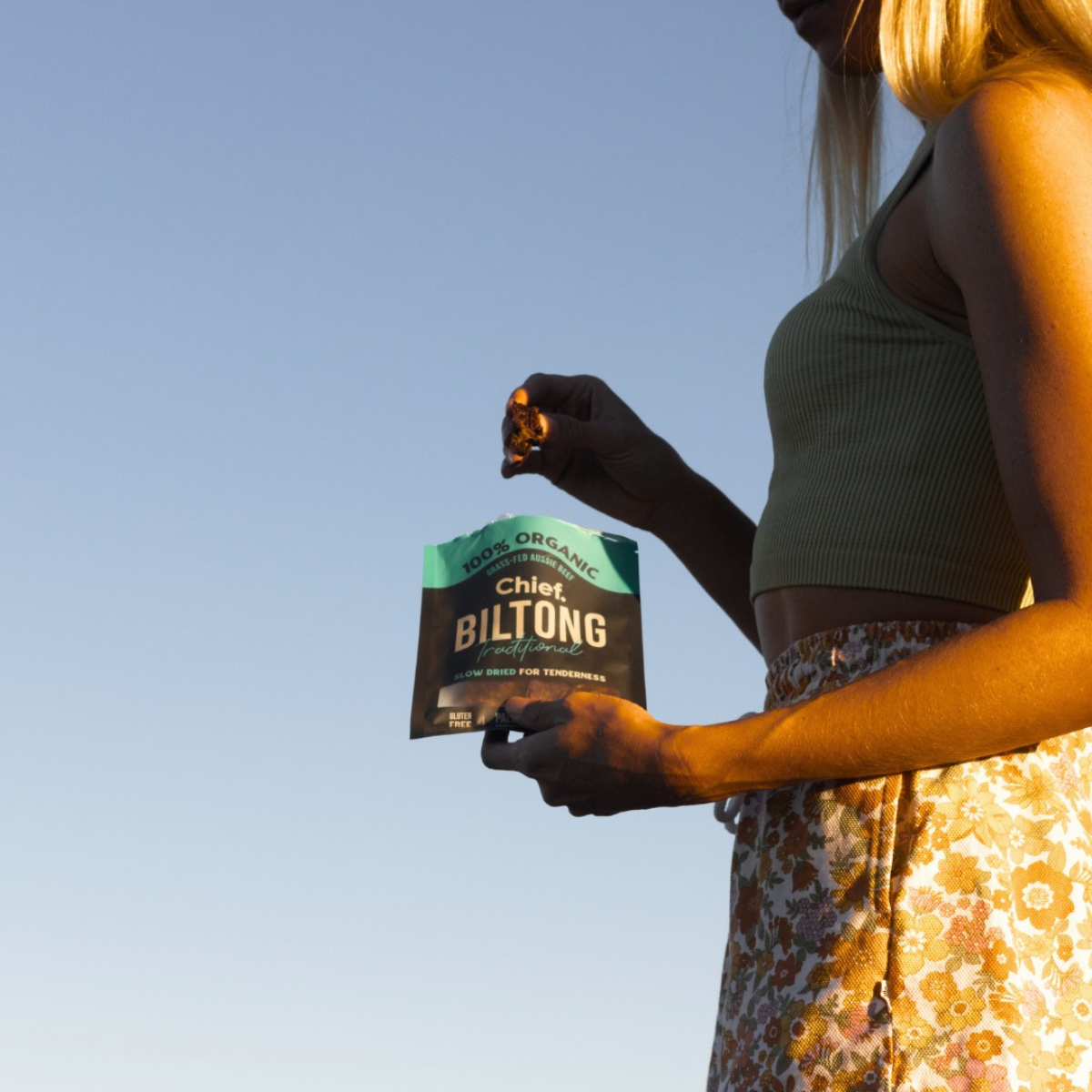 Chief - Biltong 30g - Traditional, Box of 12