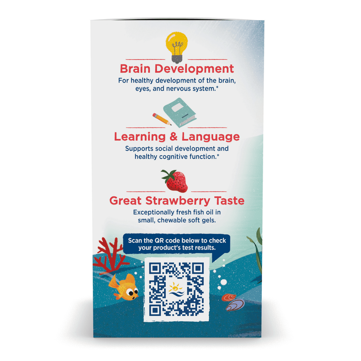 Nordic Naturals - Children's DHA - Strawberry, 90sg