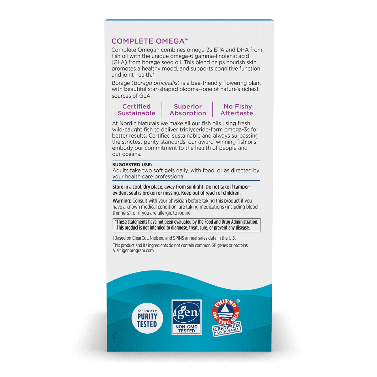 Nordic Naturals - Complete Omega - 60sg