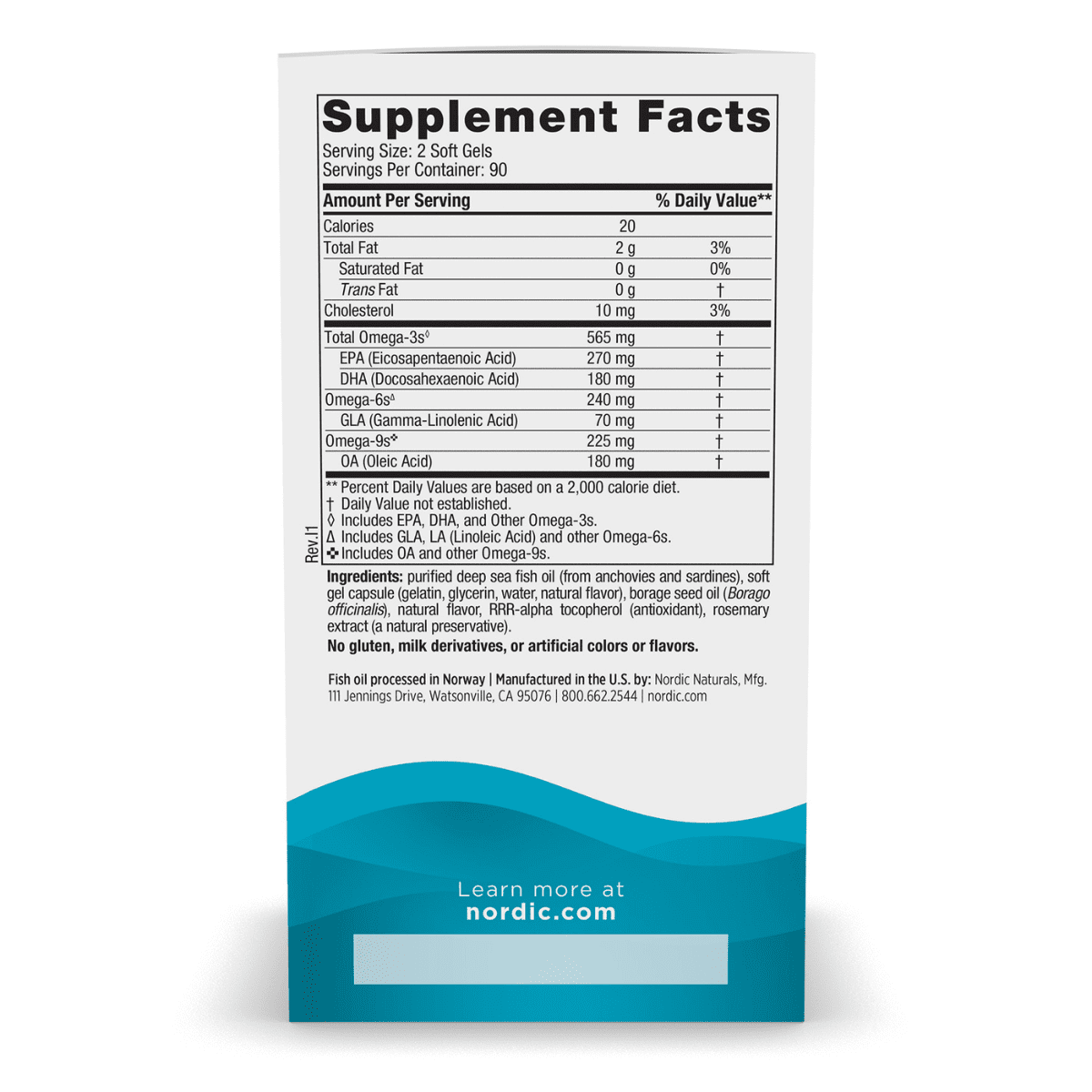 Nordic Naturals - Complete Omega - 60sg