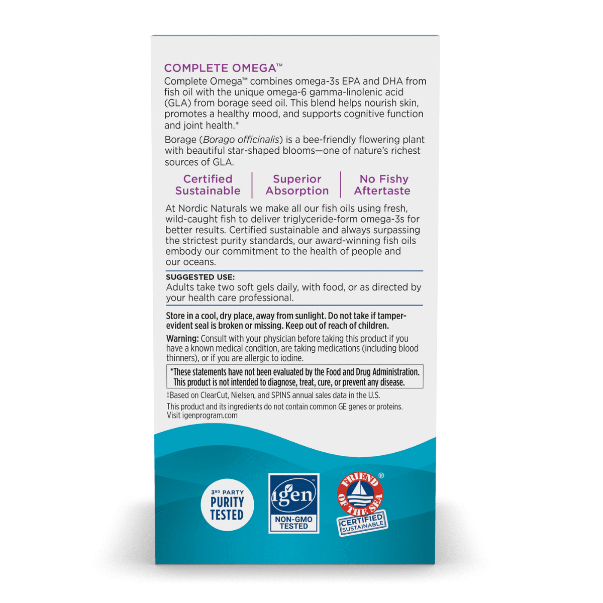 Nordic Naturals - Complete Omega - 60sg