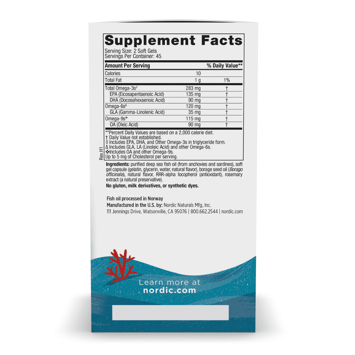 Nordic Naturals - Complete Omega Junior - Lemon 90sg