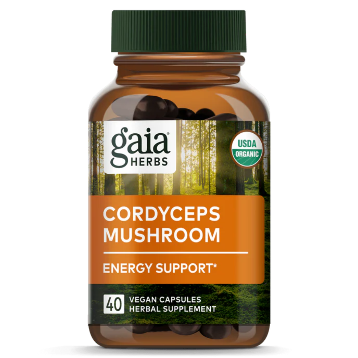 Gaia Herbs - Cordyceps Mushroom 40vc