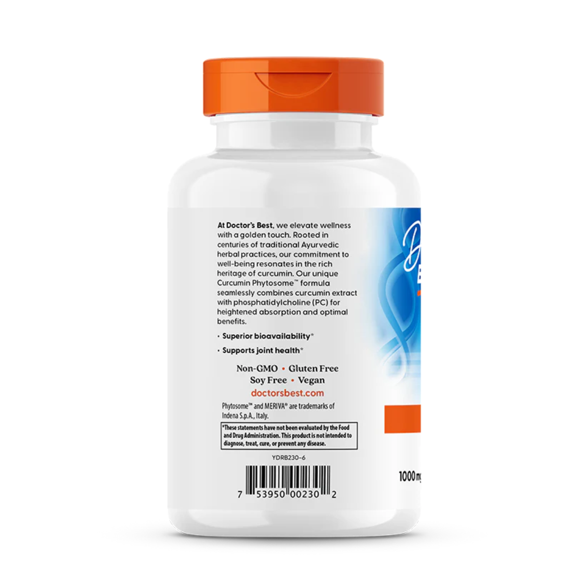 Doctor's Best - Curcumin Phytosome with Meriva® - 60vc