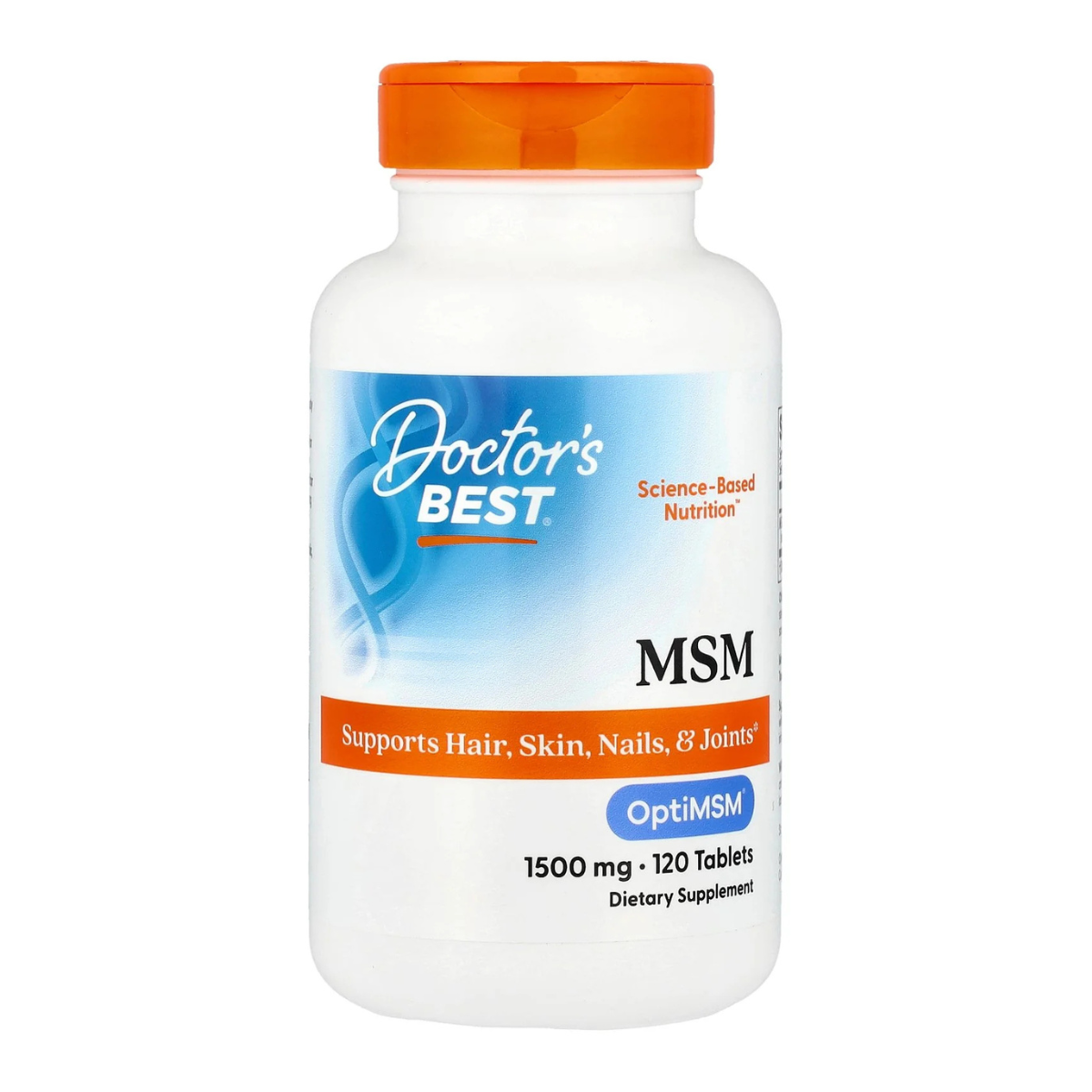 Doctor's Best - MSM 1500mg 120t