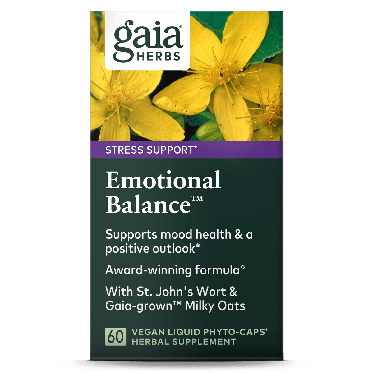 Gaia Herbs - Emotional Balance 60vc