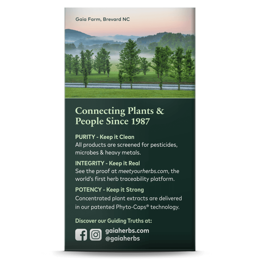 Gaia Herbs - Black Elderberry 60vc