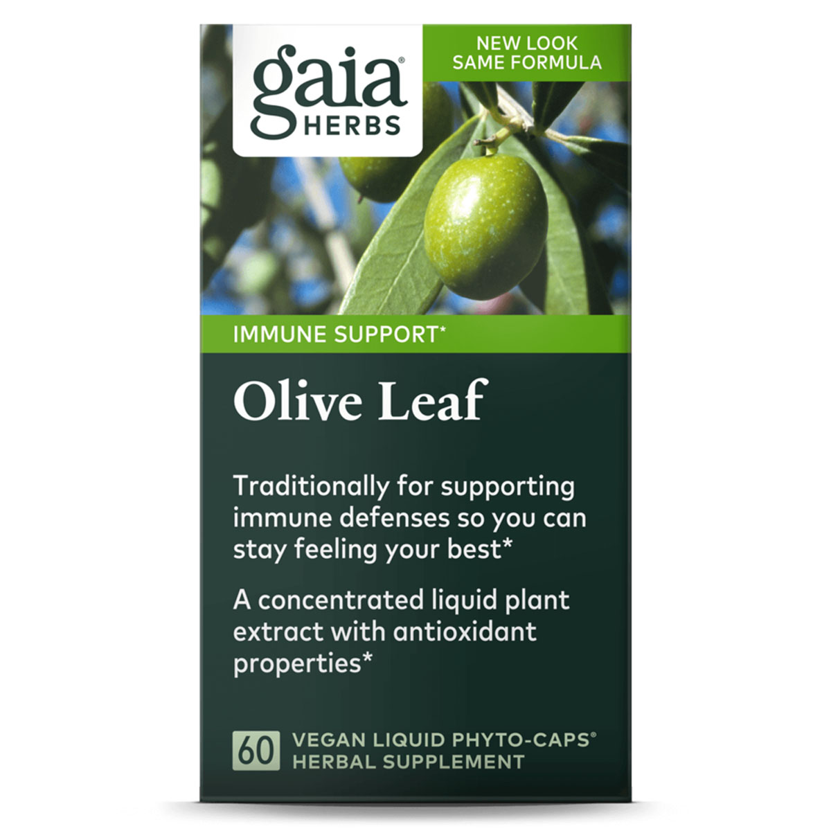Gaia Herbs - Olive Leaf 60vc