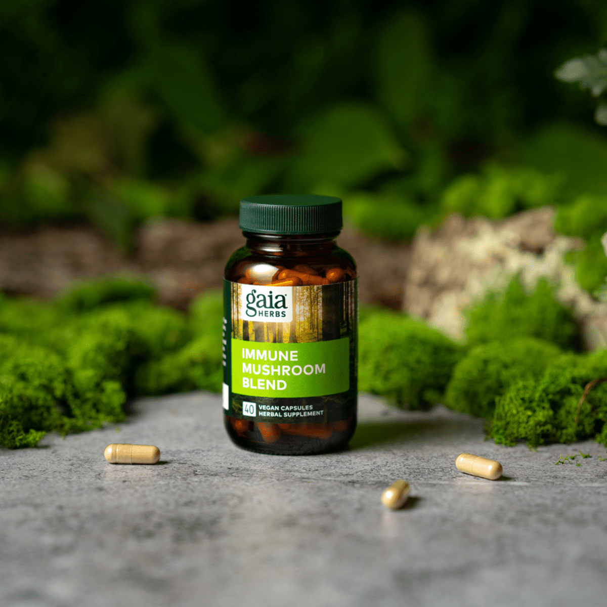 Gaia Herbs - Immune Mushroom Blend 40vc