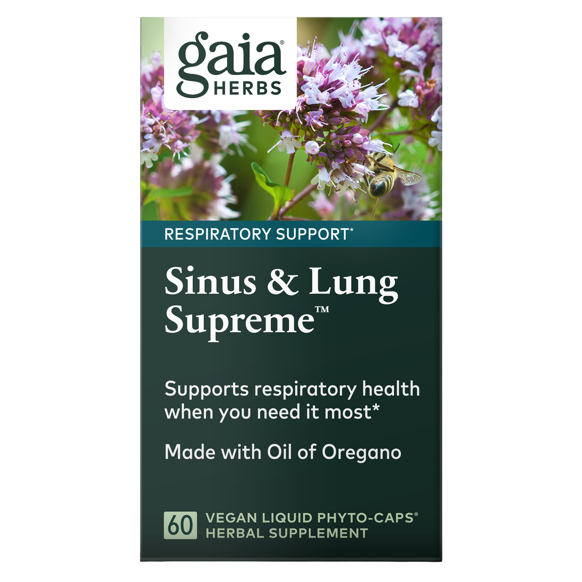 Gaia Herbs - Sinus & Lung Supreme 60vc