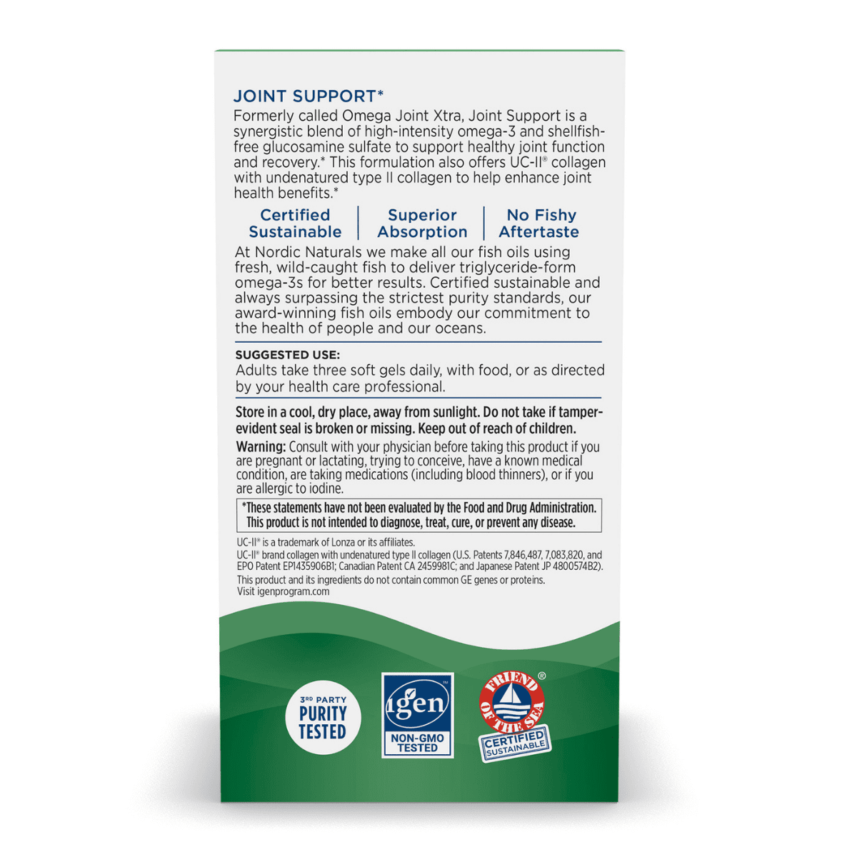 Nordic Naturals - Joint Support Omega Blend - Unflavoured 90sg