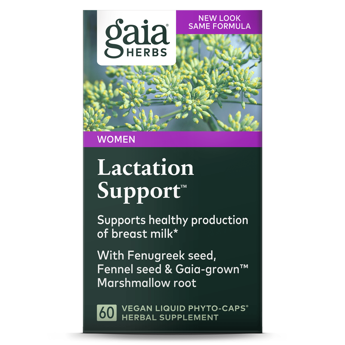 Gaia Herbs - Lactation Support 60vc