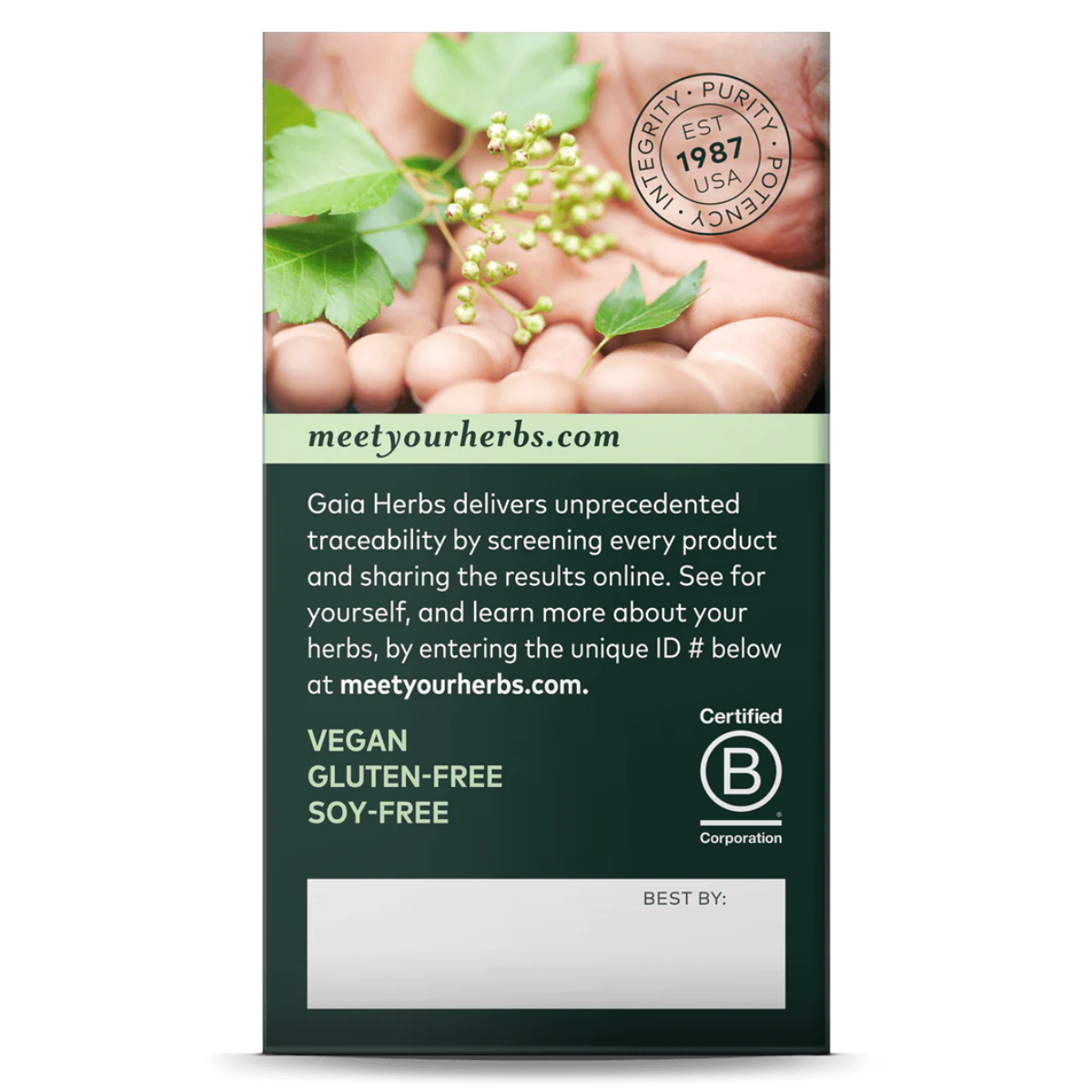 Gaia Herbs - Menopause Support Daytime 60vc