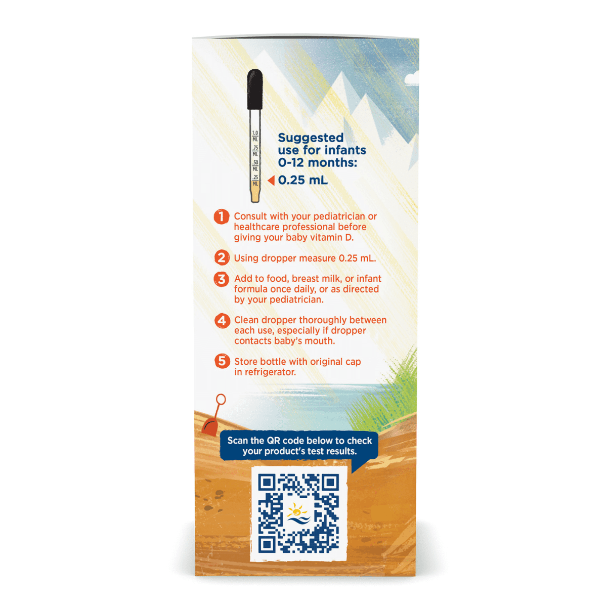 Nordic Naturals - Baby’s Vitamin D3 Liquid – Unflavoured 22ml