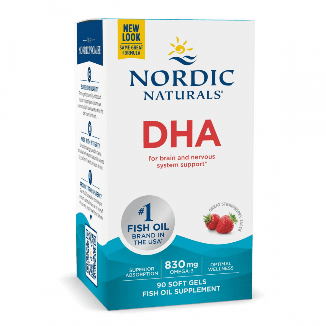 Nordic Naturals - DHA - Strawberry 90sg