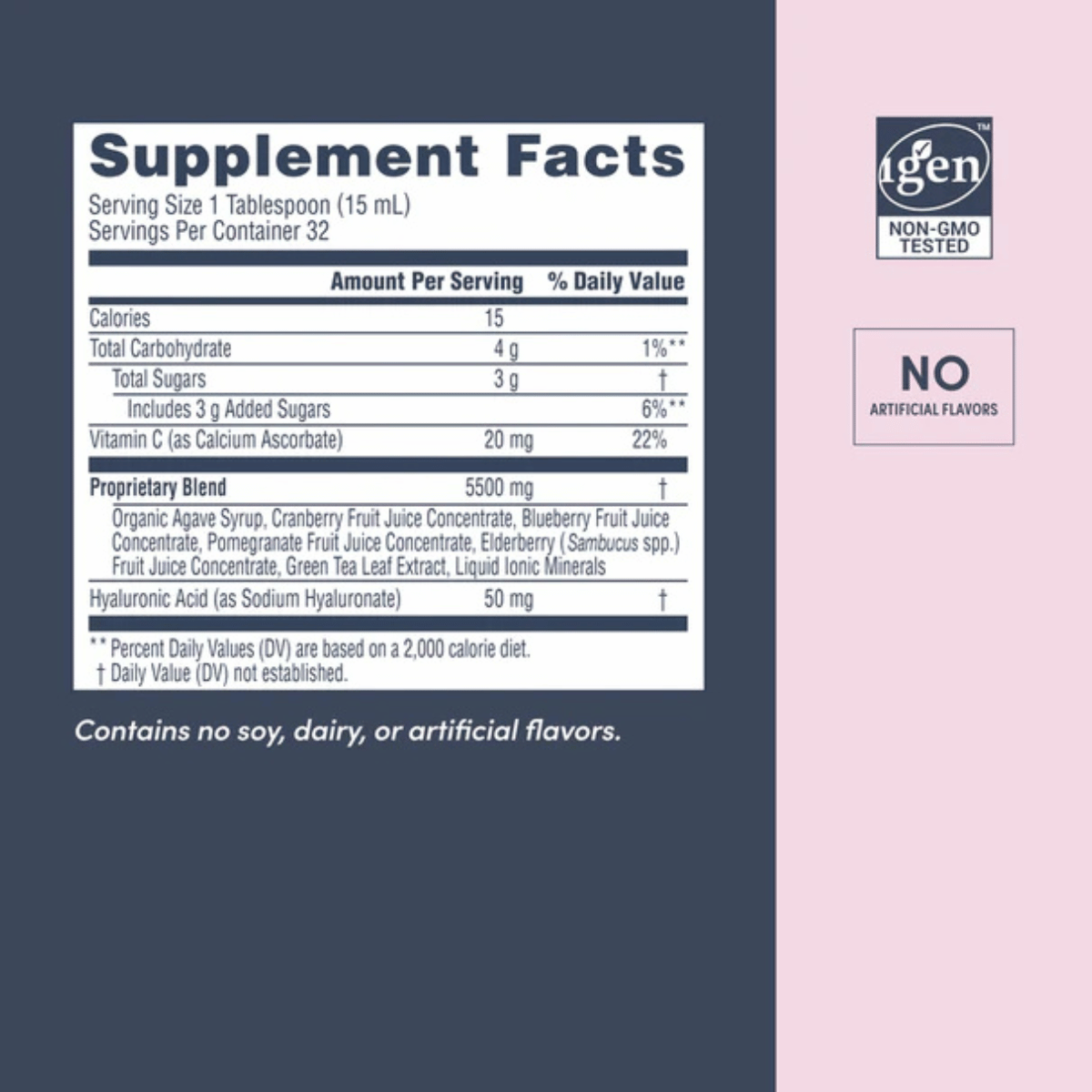 NeoCell - Hyaluronic Acid + Vitamin C Berry Liquid 473ml