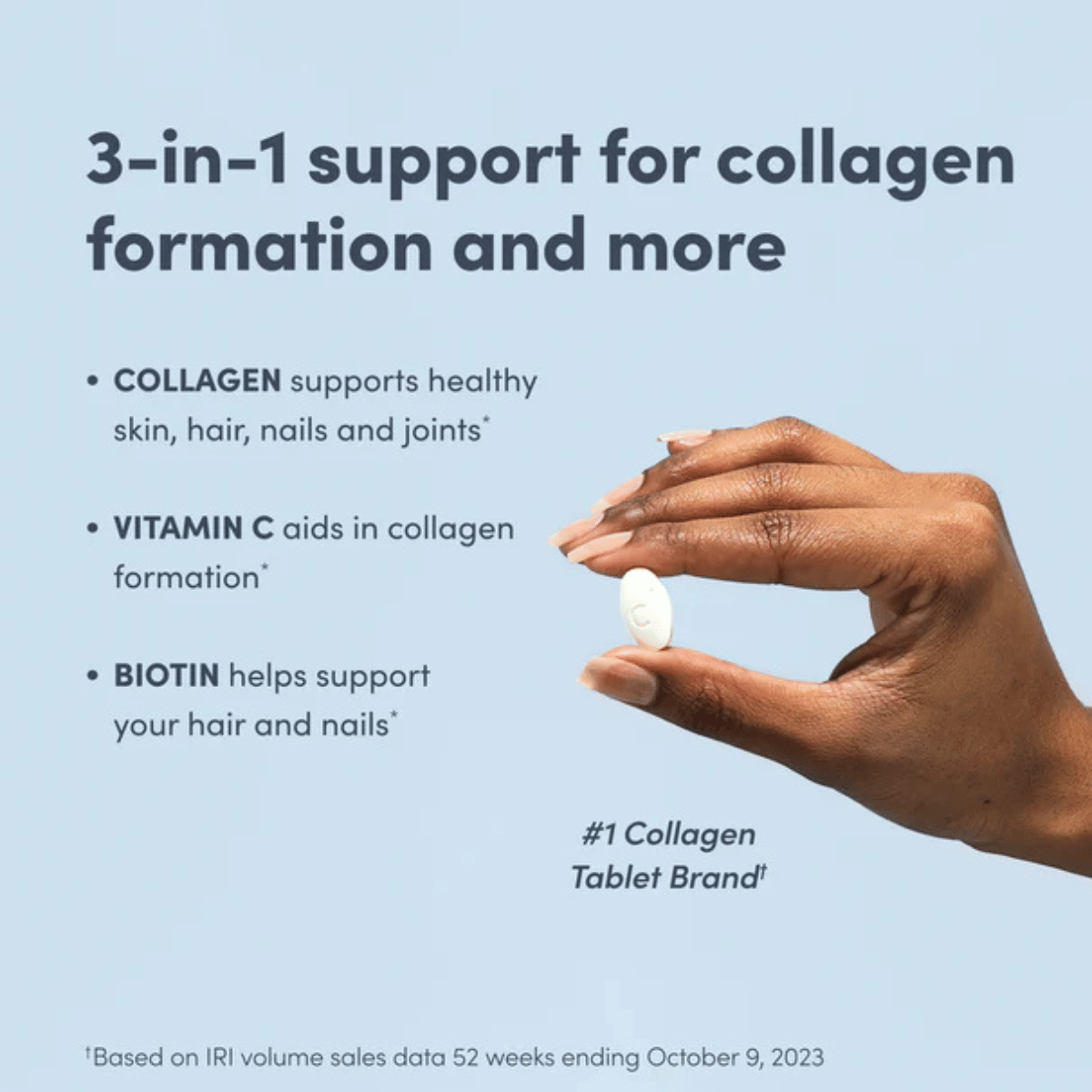NeoCell - Grassfed Collagen Peptides + Vitamin C & Biotin - 180t