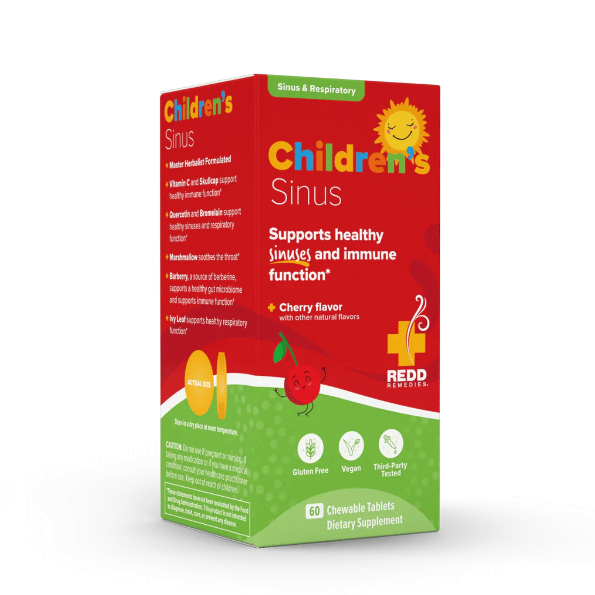 Redd Remedies - Children's Sinus Support 60t