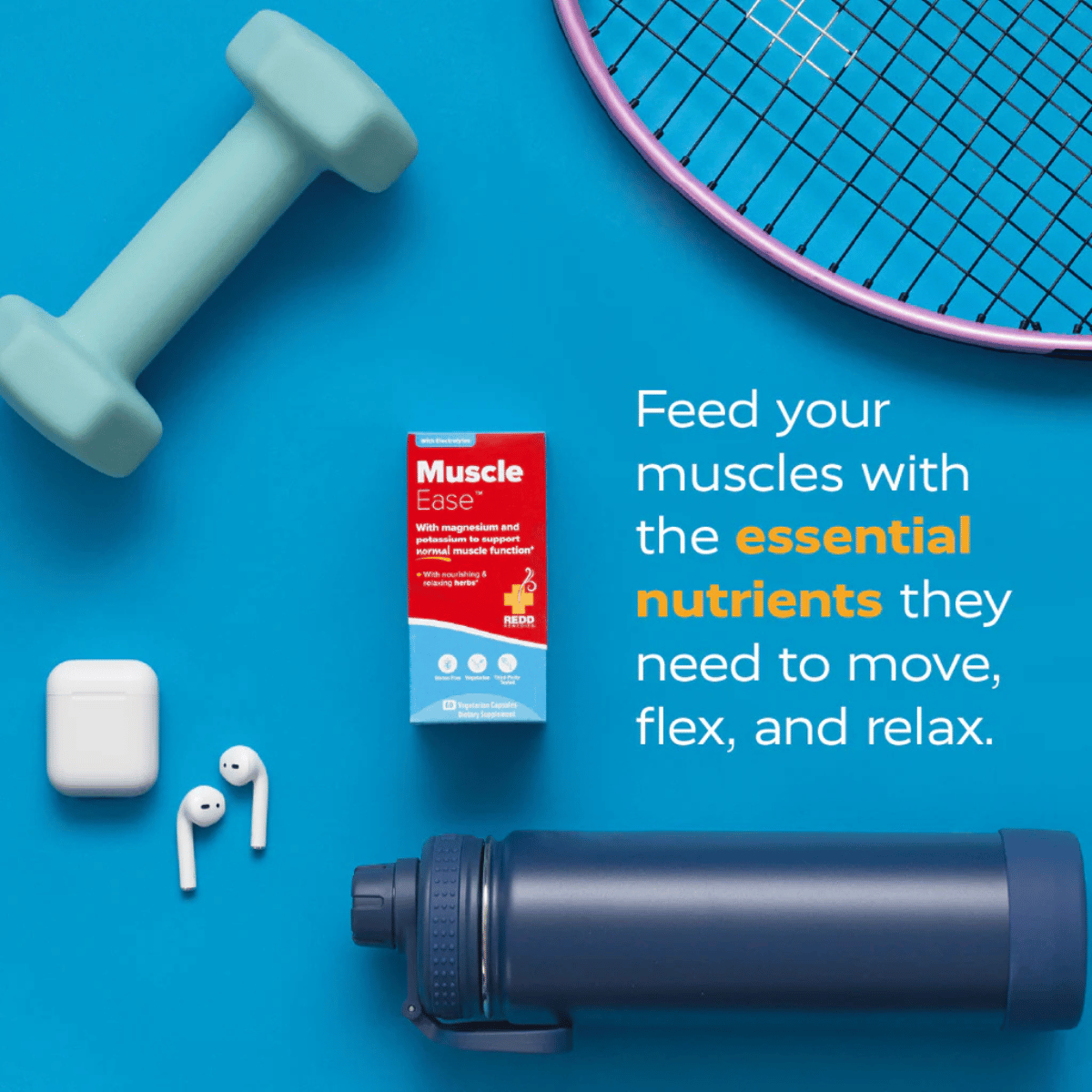 Redd Remedies - Muscle Ease 60vc