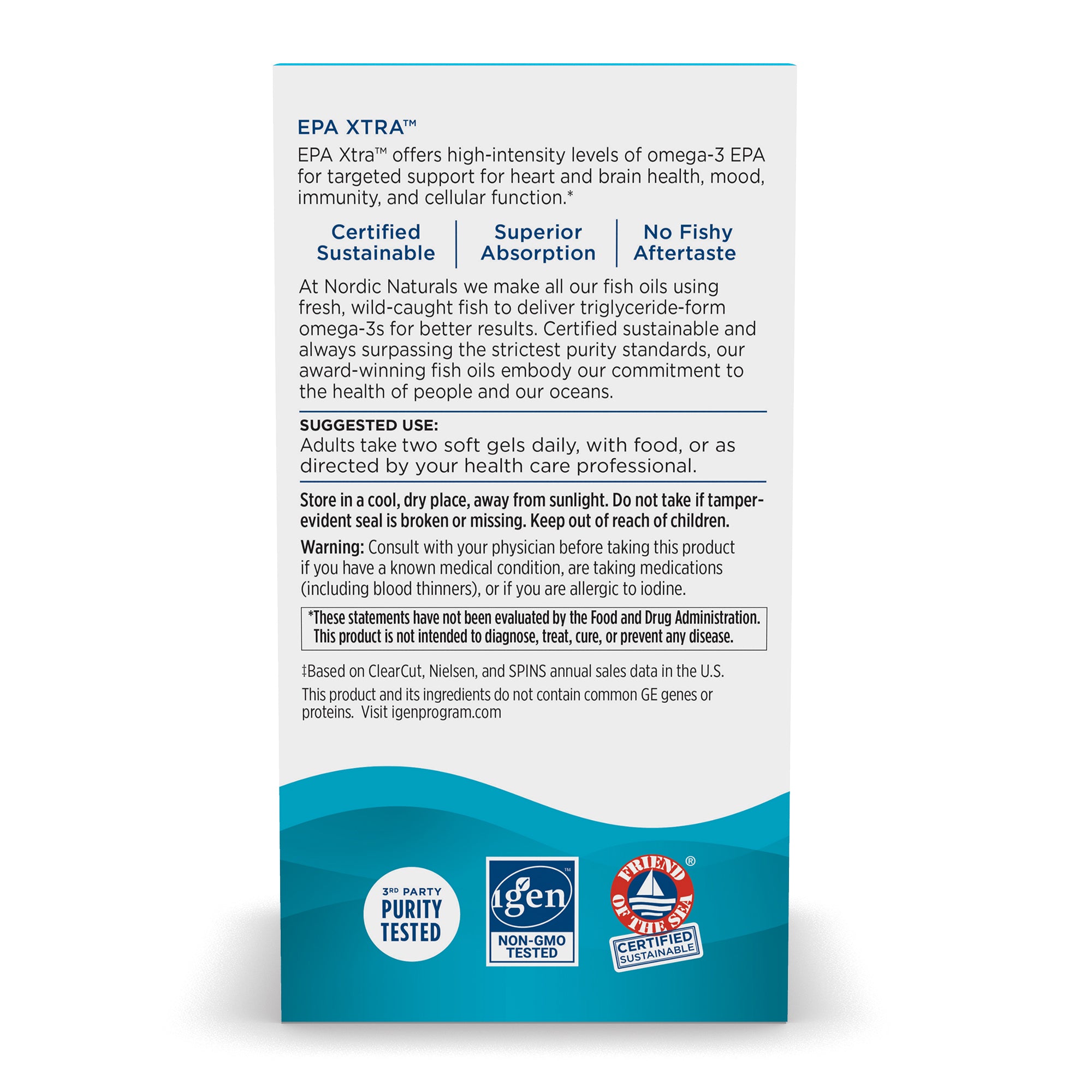 Nordic Naturals - EPA Xtra - Lemon 60sg