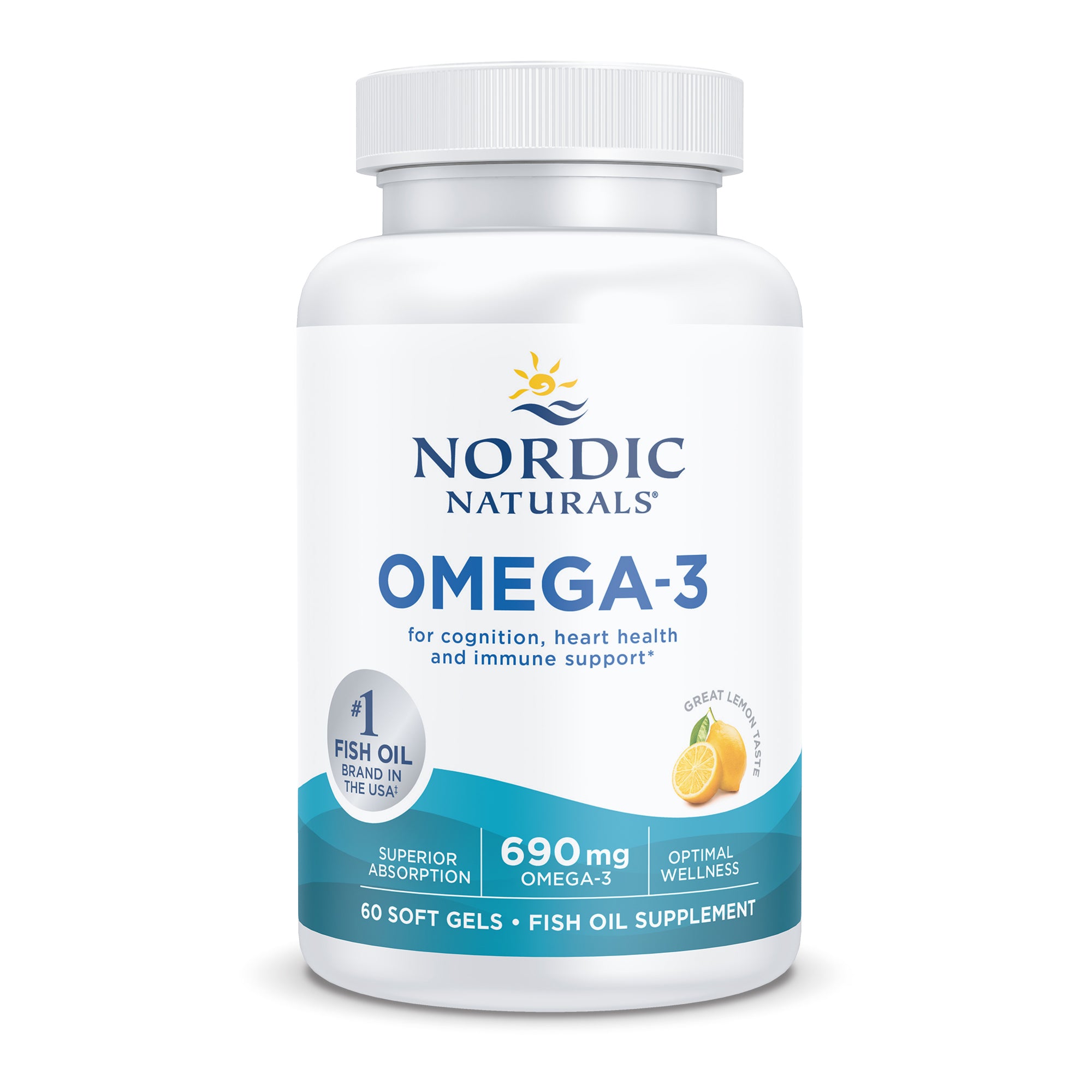 Nordic Naturals - Omega-3 Liquid - Lemon - 237ml