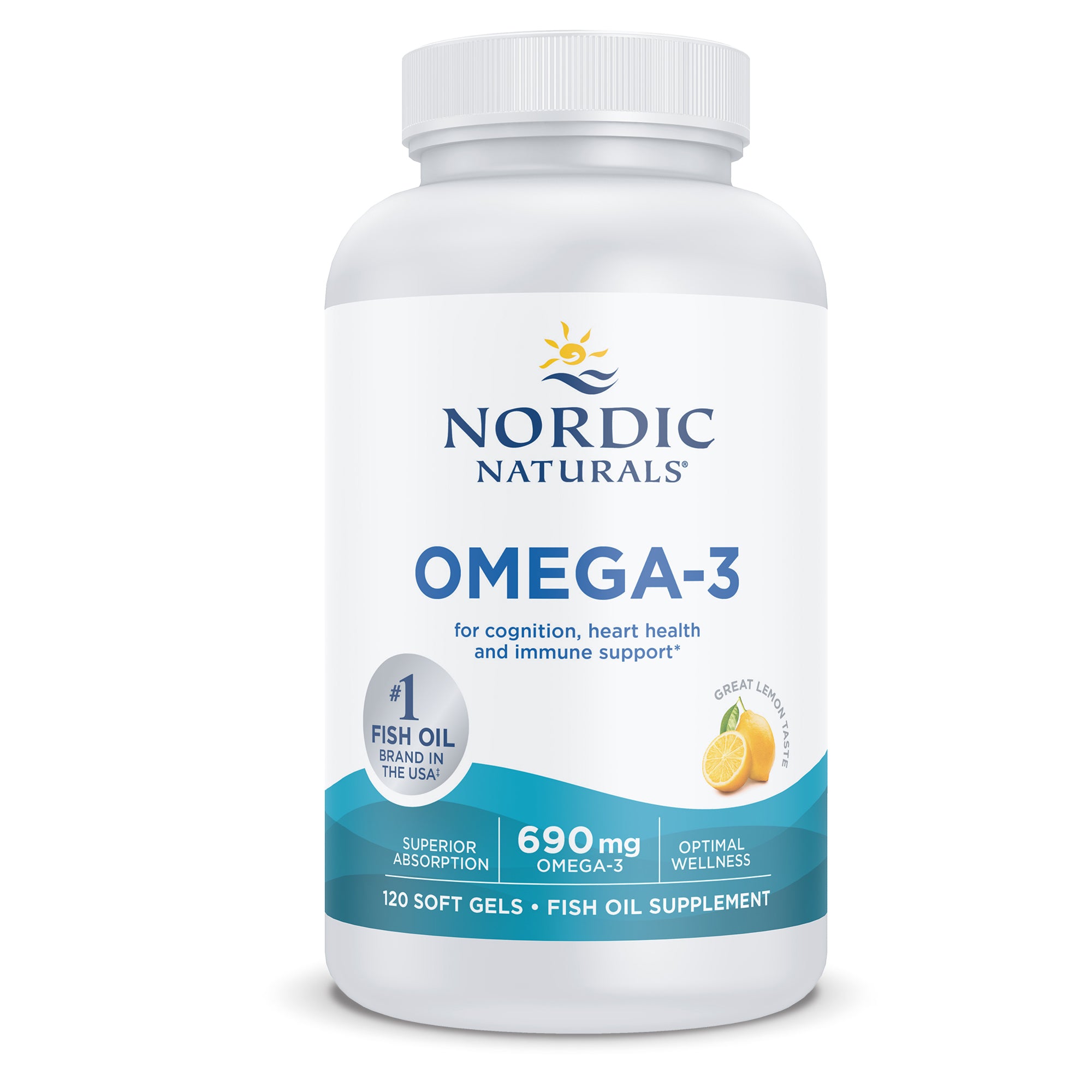 Nordic Naturals - Omega-3 Liquid - Lemon - 237ml