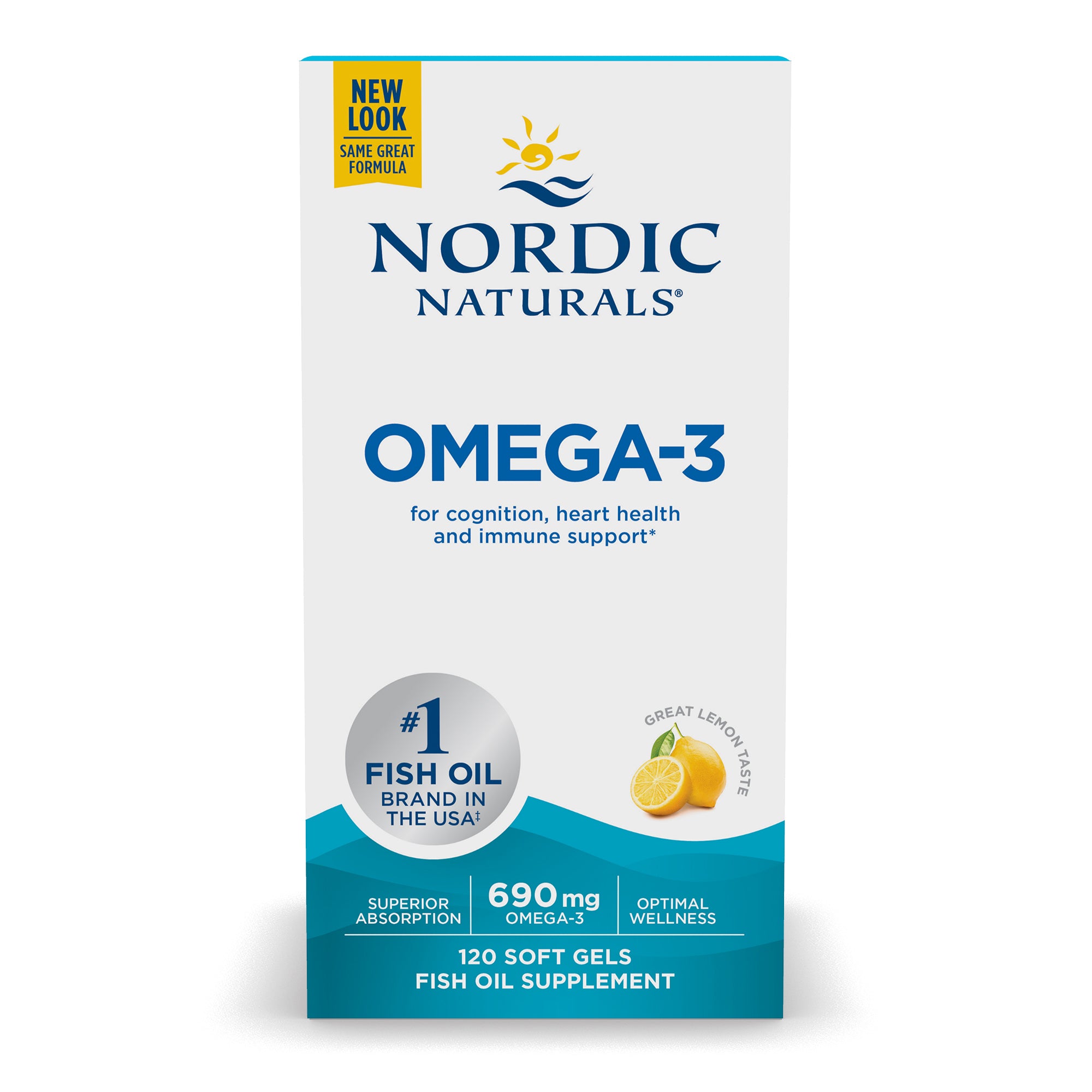 Nordic Naturals - Omega-3 Liquid - Lemon - 237ml